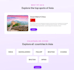 creating a landing page with HTML and CSS