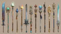 draw custom dnd weapons, magic items, and fantasy equipment