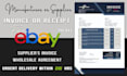 create invoices or receipts for mc011 with expert guidance