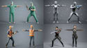 create high quality 3d character models