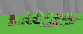 low poly nature pack