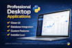 create a custom desktop software in python