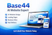design and build a professional ai website using base44 loveable ai
