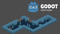 create development godot game using godot game engine for PC web and mobile