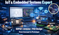 design and develop iot and embedded system from schematic to pcb with esp32
