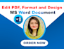 do ms excel data entry, data cleaning, formatting, ms word typing