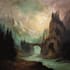 digitally paint fantasy landscape