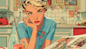 create authentic retro comic illustration