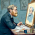 do a political cartoon art