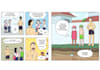 create custom fun cartoon comic strip