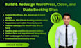 design a professional bandzoogle, wordpress, or carrd music website