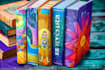design a colorful book cover