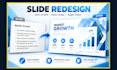 design a professional powerpoint presentation and investor pitch deck