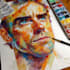 paint a unique watercolor portrait