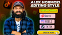 edit viral alex hormozi style captions and faceless videos