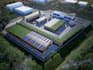 create a 3d aerial site rendering from your references
