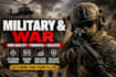 edit modern military, army and battle videos professionally