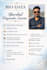 idesign modern resume and bio data with photo