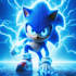 create 3d sonic hedgehog avatar 3d vtuber cartoon avatar vrchat avatar