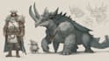 illustrate fantasy art creatures and characters