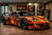 design amazing vector cartoon car illustration