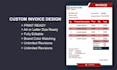 create minimalist, custom invoice and corporate stationery