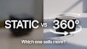 create 360 product video rotation, 360 spin, 360 view animation for ecommerce
