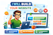 build responsive websites with full code