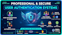 develop secure login and authentication system in mern, laravel, PHP