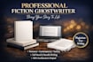 be fiction ghostwriter, romance ghost book writer, ebook writer