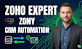 provide zoho CRM automation services