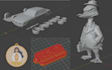 convert any 2d image, logo, sketch, png, jpg, svg to 3d printable stl, obj, 3mf