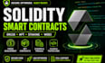 develop secure solidity smart contracts for web3 projects