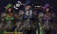 create custom vrchat avatar 3d model, furrry avatar,  vr character
