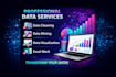 provide you data science services