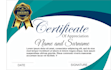 design professional certificates and stamps