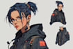 make cyberpunk character art
