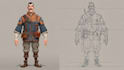 create 2d modeling character for your game or animation