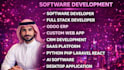 develop saas web application mobile app ai automation, saas mvp, API integration