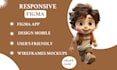 figma website design, website UI UX design, figma design, app design