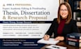 edit and proofread thesis, dissertation, and research proposal