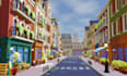 build low poly roblox map roblox builder roblox model 3d environment in blender