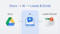 build an ai website chatbot trained on your documents with lead capture