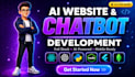 develop ai website, ai mobile web application, ai chatbot, full stack developer
