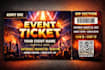 create concert and movie ticket