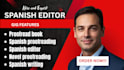 edit, proofread your spanish content for native fluency, novel, manuscript