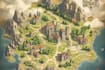 draw fantasy map illustration