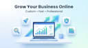 create a custom modern and responsive website