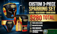 do customize boxing MMA gloves
