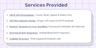 develop clean rest apis using nodejs express and mongodb